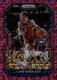 2020-21 Luke Kennard Panini Prizm Fast Brk PINK PRIZM 12/50 #201 Detroit Pistons