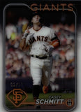 2024 Casey Schmitt Topps CLEAR 02/10 #403 San Francisco Giants