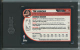 2007-08 Tim Duncan Bowman Chrome BLACK REFRACTOR 188/199 SGC 9.5 #21 San Antonio Spurs HOF 3511