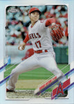 2021 Shohei Ohtani topps Chrome REFRACTOR #159 Anaheim Angels