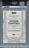 2023-24 Shaquille O'Neal Topps Royalty GREEN FOIL SUPERIOR SIGNATURE AUTO 2/5 AUTOGRAPH PSA 8 #SS-SO Los Angeles Lakers HOF 1877
