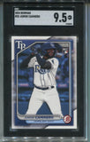 2024 Junior Caminero Boeman Paper ROOKIE PC SGC 10 .5 #20 Tampa Bay Rays 8330
