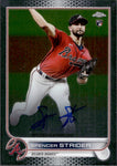 2022 Spencer Strider Topps Chrome ROOKIE AUTO AUTOGRAPH RC #RA-SS Atlanta Braves 1