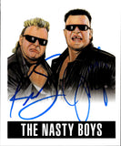 2014 The Nasty Boys Leaf Originals Wrestling DUAL AUTO AUTOGRAPH #TNB WCW