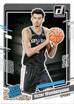 2023-24 Victor Wembanyama Panini Donruss RATED ROOKIE RC #220 San Antonio Spurs