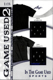 2025 Ken Stabler Jim Plunkett Leaf In the Game Used 2s BLUE FOIL DUAL JERSEY 02/25 RELIC #IG2-9 Los Angeles Raiders