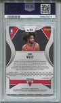 2019-20 Coby White Panini Prizm RED WHITE & BLUE ROOKIE RC PSA 9 #253 Chicago Bulls 7579