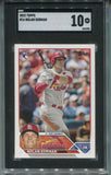 2023 Nolan Gorman Topps Series 1 ROOKIE RC SGC 10 #16 St. Louis Cardinals 2781
