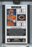 2024 Caleb Williams Panini One ROOKIE RED ORIGINALS 30/49 RC #OO-CWS Chicago Bears