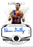 2018-19 Adrian Dantley Panini Flawless DISTINGUISHED AUTO 20/25 AUTOGRAPH #DA-ADT Detroit Pistons HOF