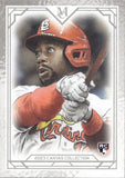 2023 Jordan Walker Topps Museum Collection CANVAS COLLECTION REPRODUCTION #CCR-49 St. Louis Cardinals