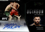 2021 Michael Chiesa Panini Select UFC OCTAGON SIGNATURE AUTO AUTOGRAPH #OA-MCS Welterweight