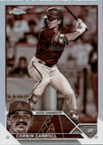 2023 Corbin Carroll Topps Chrome SEPIA REFRACTOR ROOKIE RC #95 Arizona Diamondbacks 2