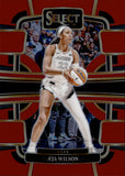 2024 A'Ja Wilson Panini Select WNBA RED CONCOURSE LEVEL 041/149 #86 Las Vegas Aces