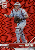 2026 Yadier Molina Donruss Elite STATUS RED EXPLOSION 248/499 #7 St. Louis Cardinals
