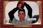 1955 Mike Fornieles Bowman #266 Chicago White Sox BV $20