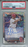 2025 JJ Wetherholt Bowman Chrome 1ST BOWMAN SPECKLE REFRACTOR AUTO 178/299 AUTOGRAPH PSA 9 #CPA-JW St. Louis Cardinals 3274