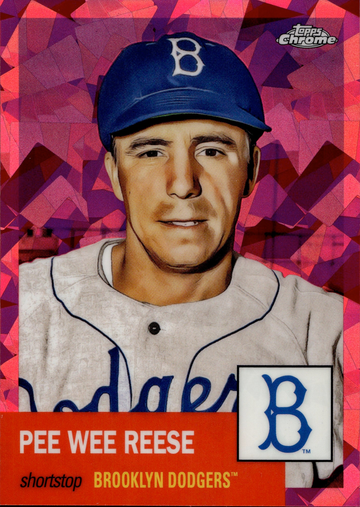 Pee Wee Reese SP Legendary Cuts Jersey Card