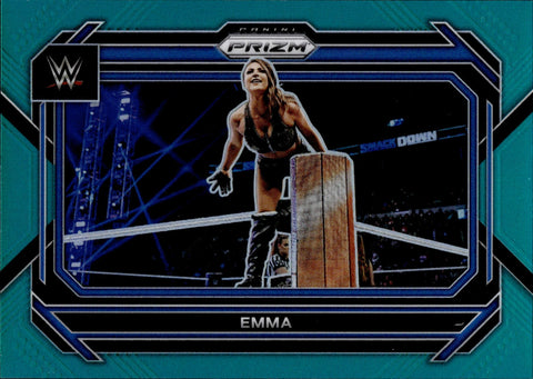 2023 Emma Panini Prizm WWE TEAL 33/49 #77 Friday Night Smackdown
