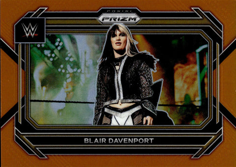 2023 Blair Davenport Panini Prizm WWE ORANGE 27/99 #38 NXT
