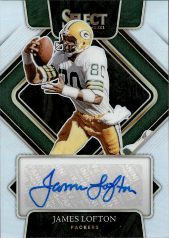 Drew Bledsoe Jersey Patch Autograph Card from Panini 2021 Select