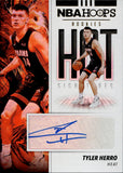 2019-20 Tyler Herro Panini NBA Hoops ROOKIE HOT SIGNATURES AUTO AUTOGRAPH RC #HR-THR Miami Heat