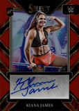 2023 Kiana James Panini Select WWE ROOKIE RED SIGNATURE SELECTIONS AUTO 44/49 AUTOGRAPH #SLK-KJM Friday Night Smackdown