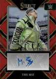 2023 The Miz Panini Select WWE RED SIGNATURE SELECTIONS AUTO AUTOGRAPH RC #SL-TMZ Monday Night Raw