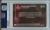 2017 Andrew Benintendi Topps Now OFF-SEASON ROOKIE PSA 10 #OS-15 Boston Red Sox 2562