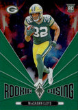 2024 MarShawn Lloyd Panini Phoenix GREEN ROOKIE RISING 04/25 RC #RR-MLD Green Bay Packers