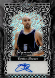 2025 Carlos Boozer Leaf Signature Series SILVER SHIMMER AUTO 1/1 ONE OF ONE AUTOGRAPH #BA-CB2 Utah Jazz