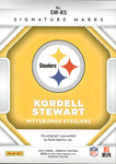 2022 Kordell Stewart Panini Donruss PURPLE SIGNATURE MARKS AUTO 09/10 AUTOGRAPH #SM-KS Pittsburgh Steelers
