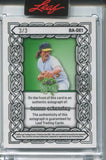 2026 Dennis Eckersley Leaf Metal St. Patrick's Day GREEN SHIMMER AUTO 3/3 AUTOGRAPH #BA-DE1 Oakland A's HOF