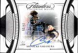 2024 Shinsuke Nakamura Panini Flawless WWE FINISHING MOVES AUTO 15/25 AUTOGRAPH #FF-SHN Friday Night Smackdown