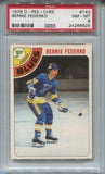 1978-79 Bernie Federko O-PEE-CHEE ROOKIE RC PSA 8 #143 St. Louis Blues HOF 6625