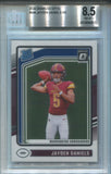 2024 Jayden Daniels Donruss Optic RATED ROOKIE RC BGS 8.5 #248 Washington Commanders 6913