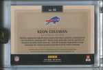 2024 Keon Coleman Panini One ROOKIE PATCH AUTO 155/199 AUTOGRAPH RELIC #16 Buffalo Bills