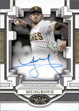 2023 Joe Musgrove Topps Tier One BRK OUT AUTO 047/199 AUTOGRAPH #BOA-JMU San Diego Padres