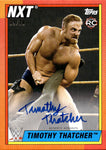 2021 Timothy Thatcher Topps Heritage RED ROOKIE AUTO 09/10 AUTOGRAPH RC #A-TT NXT