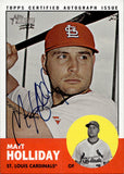 2012 Matt Holliday Topps Heritage REAL ONE AUTO AUTOGRAPH #ROA-MH St. Louis Cardinals