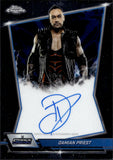 2025 Damian Priest Topps Chrome WWE BLUE BRAND AUTO AUTOGRAPH #BBA-DAM Friday Night Smackdown 1
