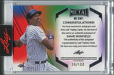 2024 Dave Winfield Leaf Metal INSCRIPTIONS AUTO 056/100 AUTOGRAPH #MI-DW1 New York Yankees HOF