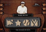 2010 Babe Ruth Topps Sterling QUAD BAT JERSEY NUMBER 03/25 RELIC #4LLR-3 New York Yankees HOF