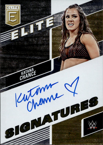 2023 Katana Chance Donruss Elite WWE ELITE SIGNATURES AUTO AUTOGRAPH #ES-KCH NXT