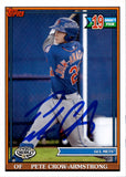 2021 Pete Crow-Armstrong Topps Pro Debut PROSPECT AUTO BECKETT AUTHENTIC Chicago Cubs #PD-167