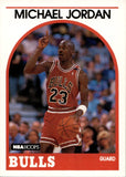 1989-90 Michael Jordan NBA Hoops Chicago Bulls #200 8