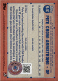 2021 Pete Crow-Armstrong Topps Pro Debut PROSPECT AUTO BECKETT AUTHENTIC Chicago Cubs #PD-167