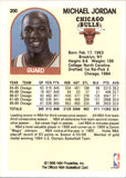 1989-90 Michael Jordan NBA Hoops Chicago Bulls #200 8