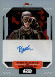 2023 Topps Finest Star Wars Ryder McLaughlin as Wade Resselian Autograph #FA-RW AUTO