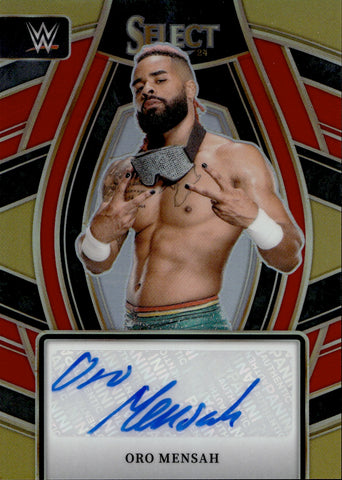 2024 Oro Mensah Panini Select SIGNATURE SELECTIONS RED PRIZMS AUTO 13/99 #SL-ORM